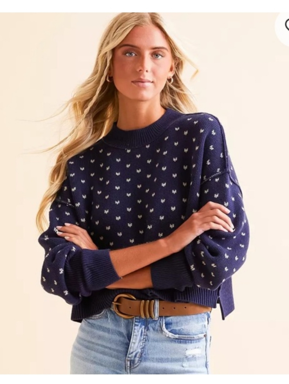 Free People Easy Street Sweater